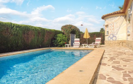 Pool direkt am Ferienhaus
