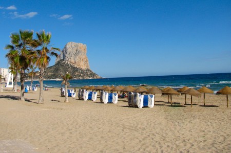 Sandstrand von Calpe