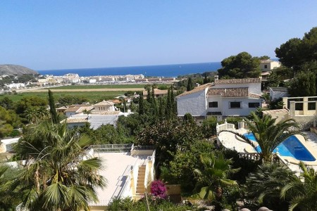 Blick nach Moraira - Meer